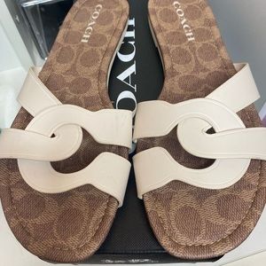 Coach sandals